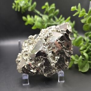 Pyrite cluster from Peru